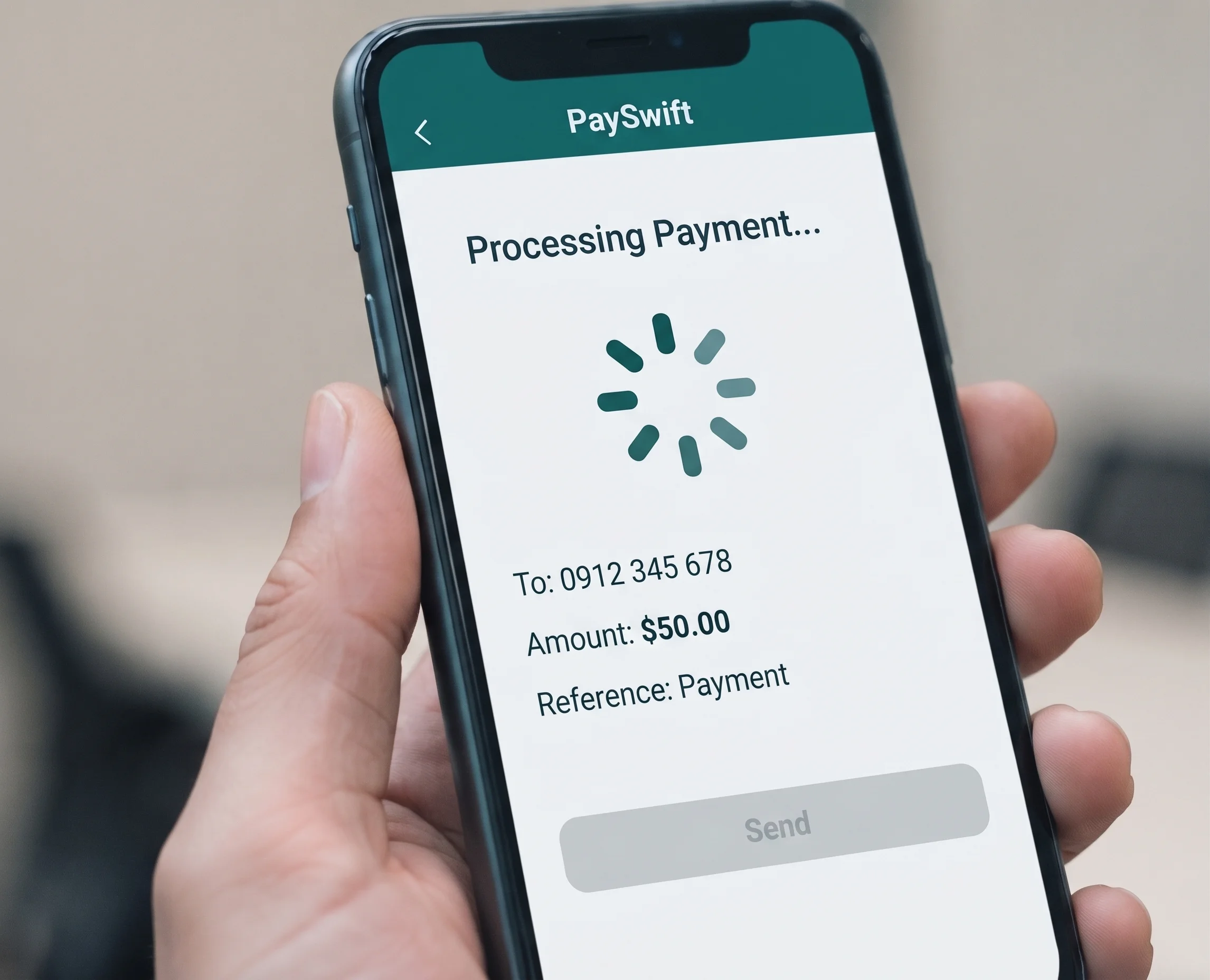 Sending money instantly between mobile wallets